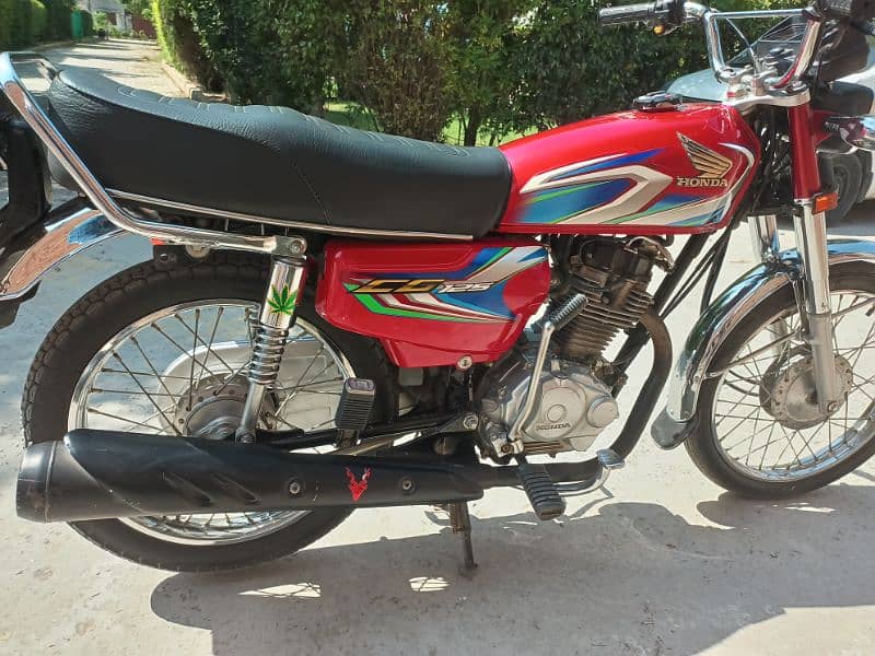 Honda 125 Red color  | CG-125 | 1