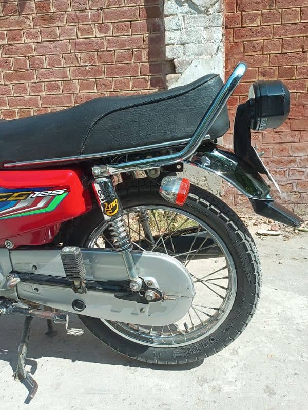 Honda 125 Red color  | CG-125 | 5