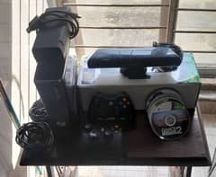 xbox360. two controlers. kinnetic sensor