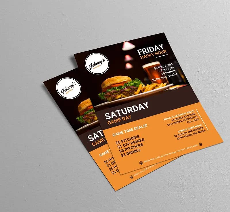 FAP graphic designing and printing services, flyers, buissness cards 6