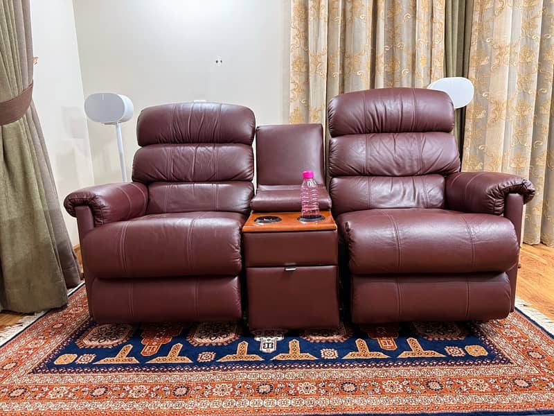 Lazy boys two seater recliner 1