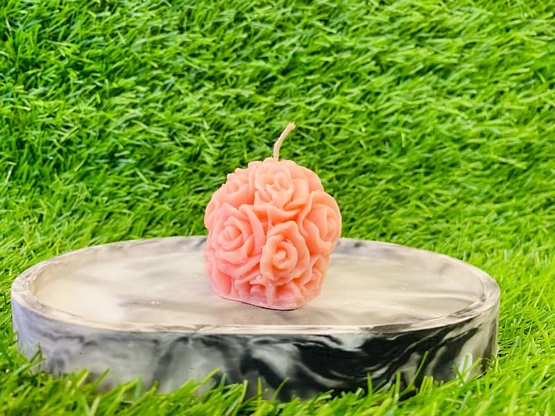 mini rose candle 2