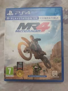 MR4 Motoracer PS4 cd/disk 0