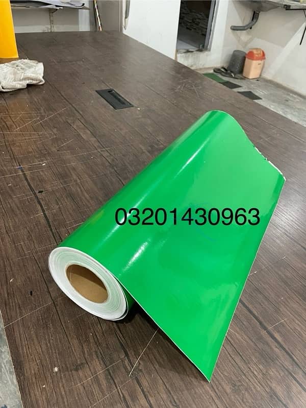 pvc vinyl sticker paper plotter car wrap paper 1