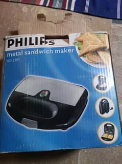 Philips sandwich maker brand new