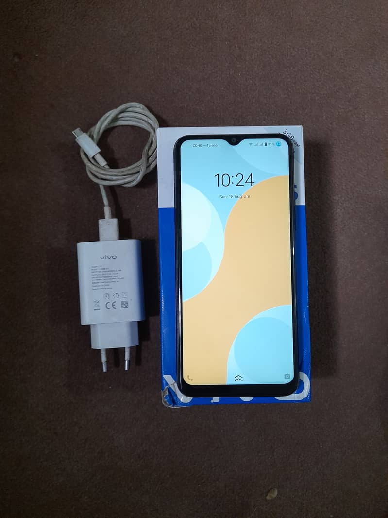 Vivo Y12s full box new Condition phone 0