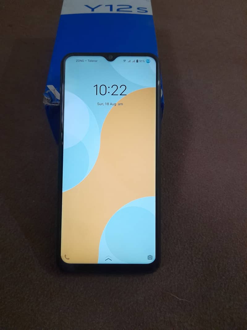 Vivo Y12s full box new Condition phone 6