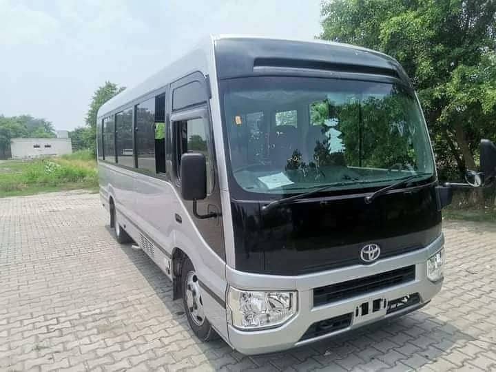 Hiace coaster available for rent 24/7 1