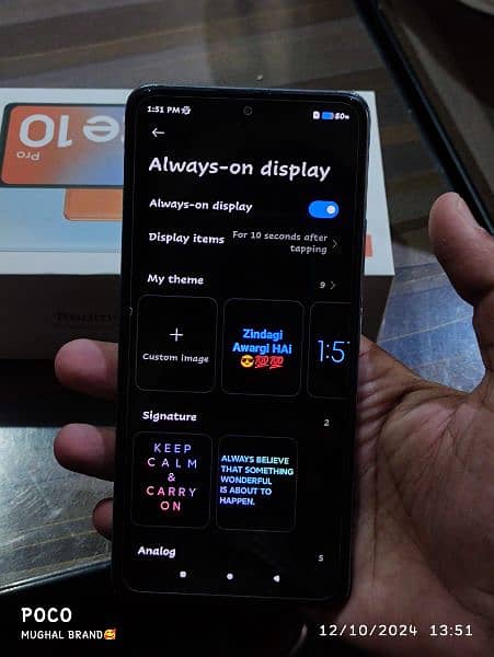 Redmi note 10 pro  6GB +5GB 128GB 7