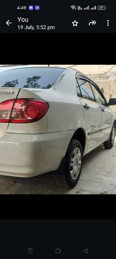 Toyota Corolla XLI 2007