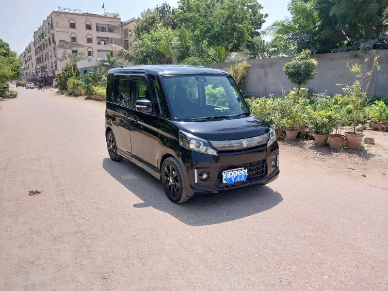 SUZUKI SPACIA CUSTOM FULL OPTION Model 2014 Reg 2018 1