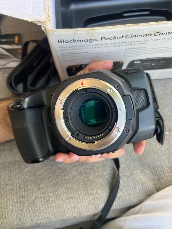 Blackmagic Pocket Cinema 6k camera 0