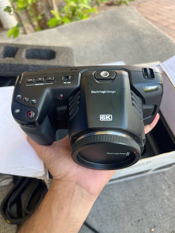 Blackmagic Pocket Cinema 6k camera 1