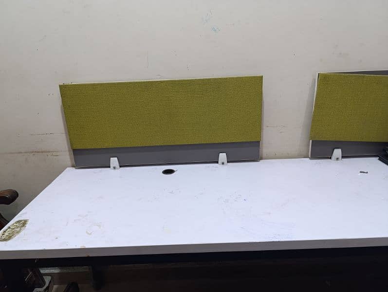 White Computer Table For Sale 3