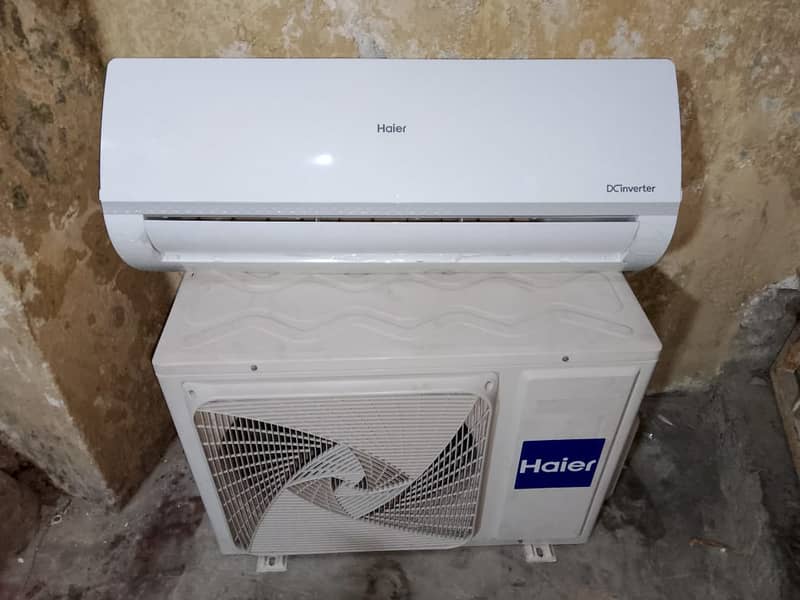 HAier 1.5 ton dc inverter 18hfcm with card  (0306=4462/443) super set 2