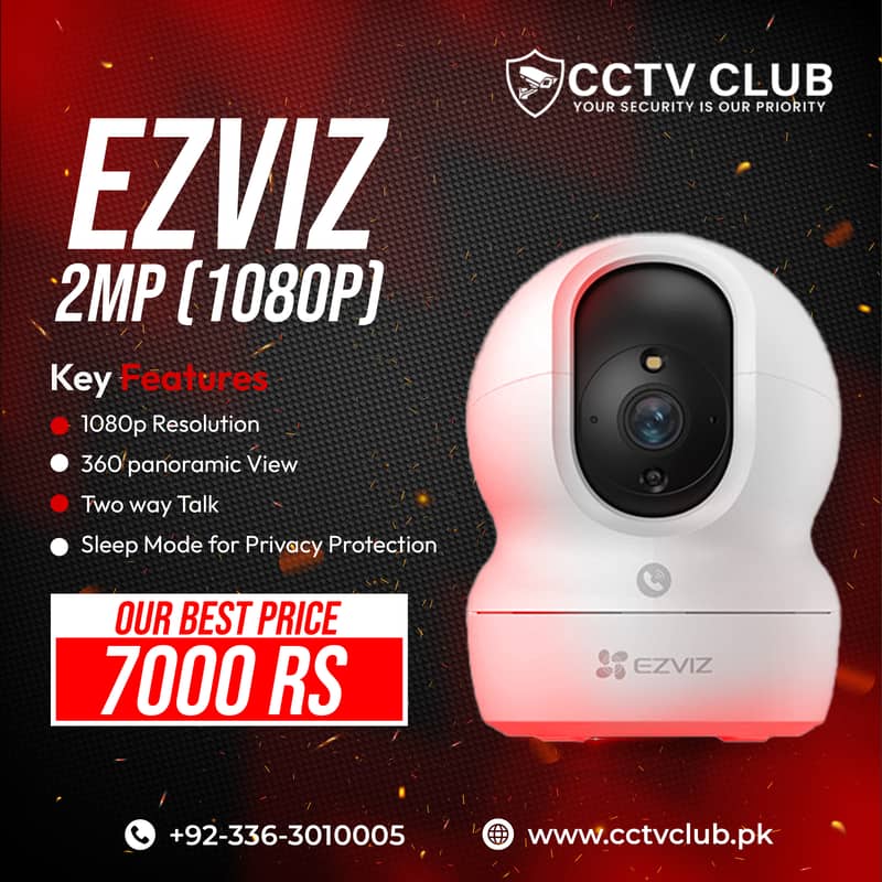 EZVIZ H6C Wireless Camera 0