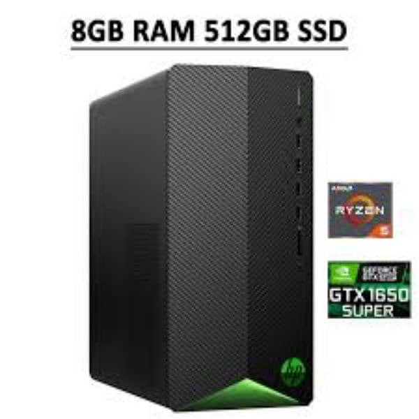 HP pavilion TG01  AMD Ryzen 5 3600 1