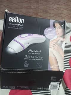 BraUn iPL hair removing system