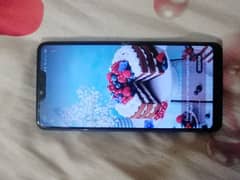 Oppo f7 black colour 4/64  pannel demage condition 10/8