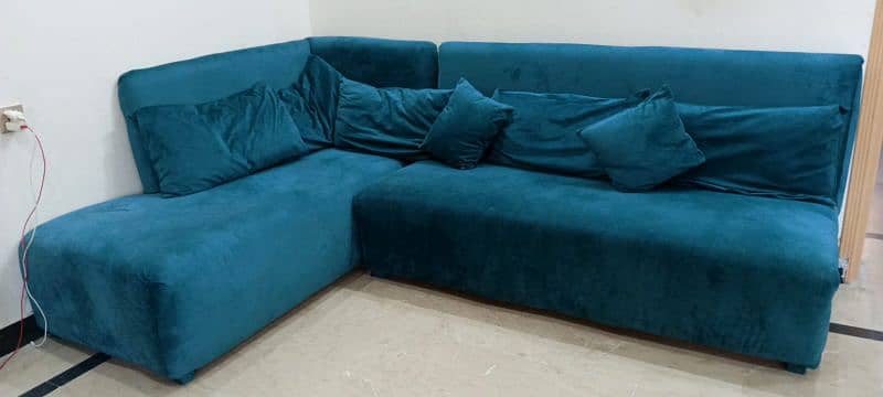 L shape sofa only for RS 40,000 0