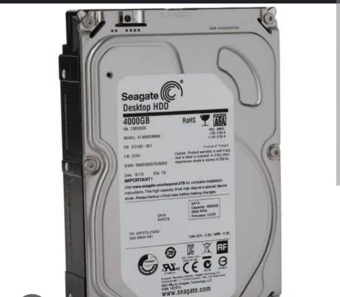 2 Hard disk 4TB urgent sale 1