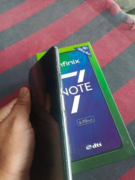 Infinix note 7. (6gb+128gb) with box only 5