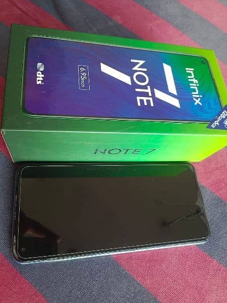 Infinix note 7. (6gb+128gb) with box only 7