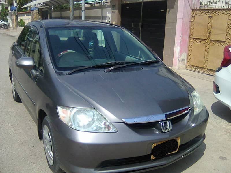 HONDA CITY IDSI MODEL 2005 GREY METALLIC COLOUR BEHTREEN CONDITION 16