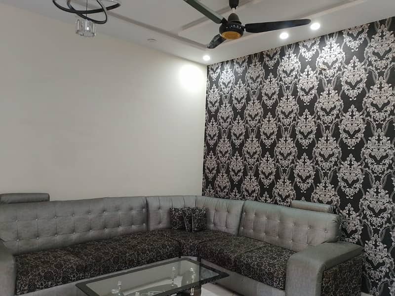 10 Marla Brand New Luxury Semi Furnished Upper Portion Is Available For Rent In Janiper Block Bahria Town Lahore 2