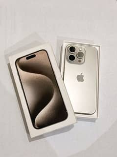 IPhone 15 Pro (OFFICIAL PTA APPROVED)