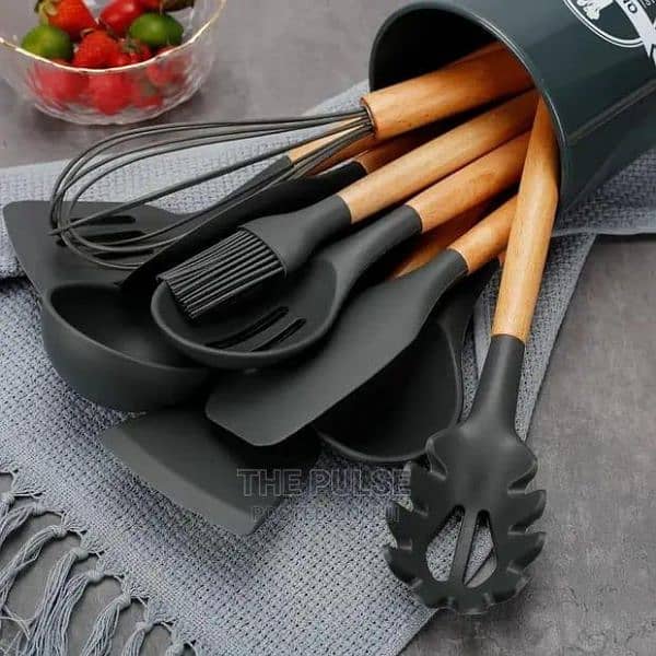 12 Pcs Silicone Kitchenware Set 2