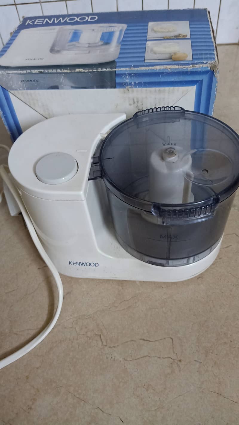 Kenwood mini chopper 1