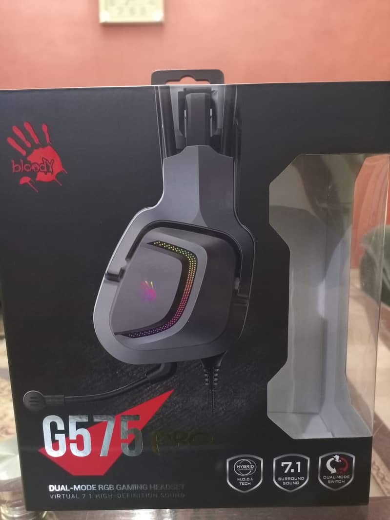 Bloody G575 PRO, Brand New, Opened Box 4 days ago, in Warranty 3