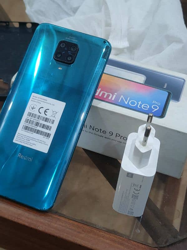 Redmi note 9 pro complete box 1