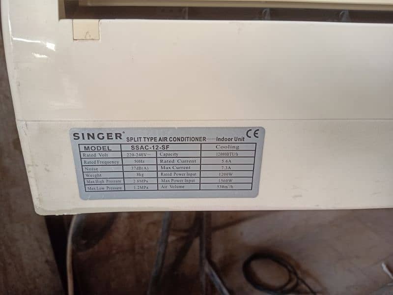 SINGER 1 ton ac 1