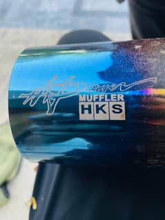 HKS exhaust fir cars like new