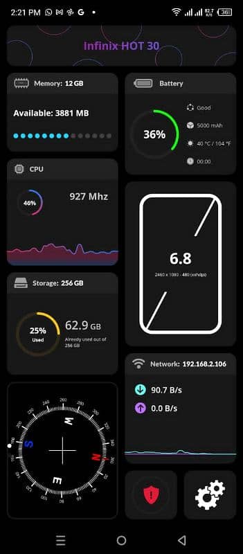 Infinix Hot 30 (Special 256Gb Variant) 9