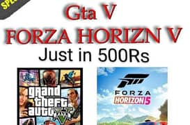 GTA 5 and Forza horizon 5