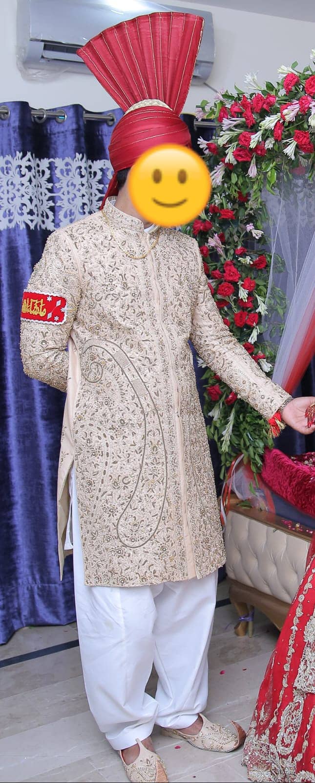 Elegant Sherwani - Lightly Worn, Like New! 1