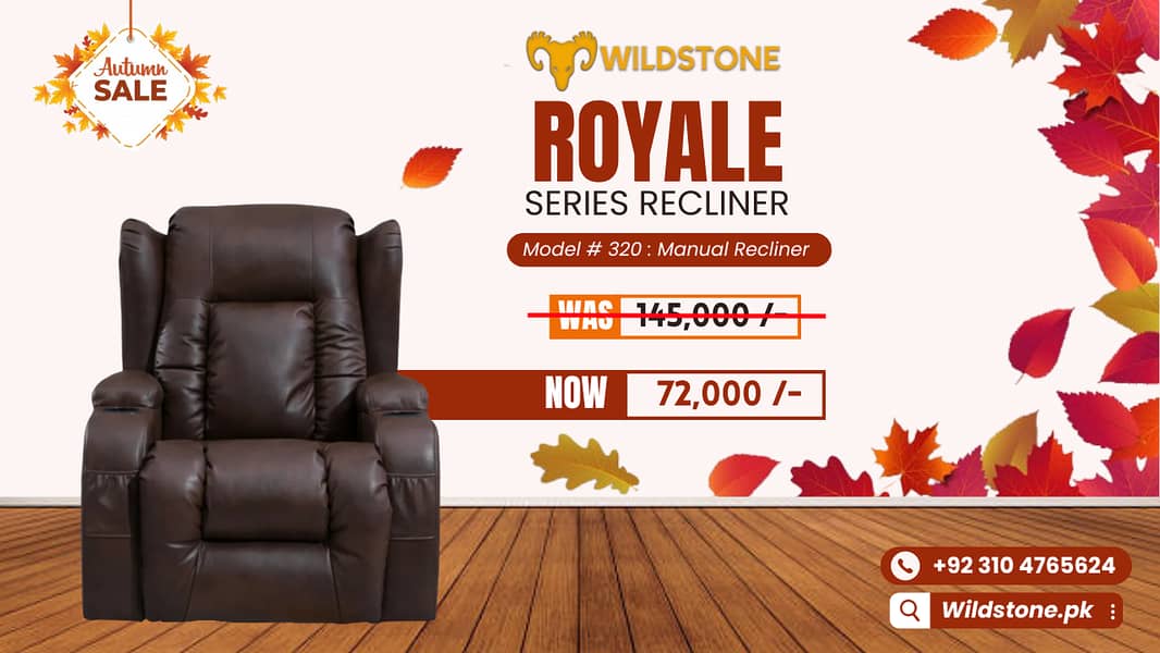 Recliner royale series / imported sofa recliner / recliner for sale 0