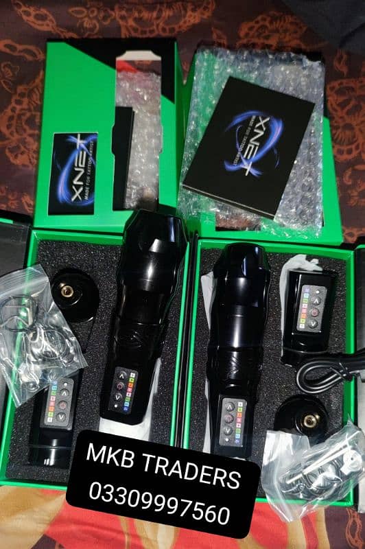 New EXO Wireless Tattoo Machine 2 Battery Tattoo pen 2