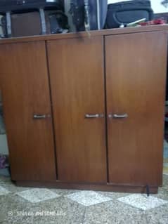 king size bed ,corner , dressing and 3 door cupboard