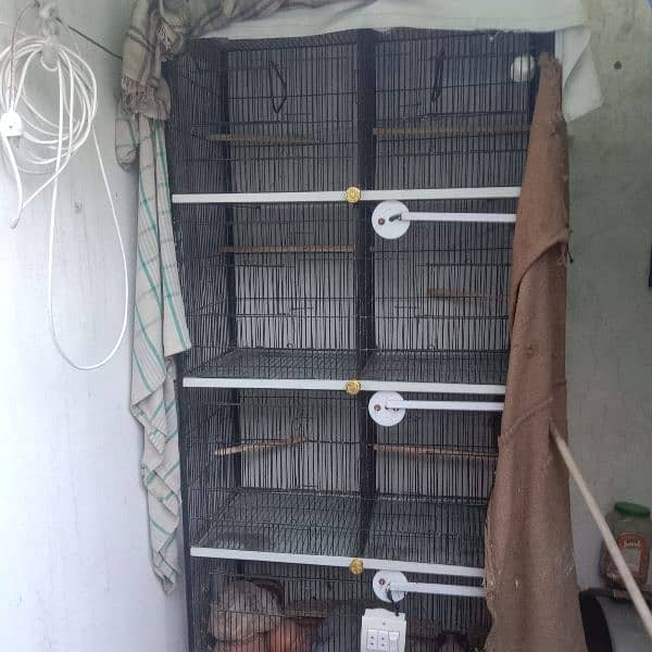 Parrot cage 8 (portion) with complete wiring contact no 0326:8520:462 5