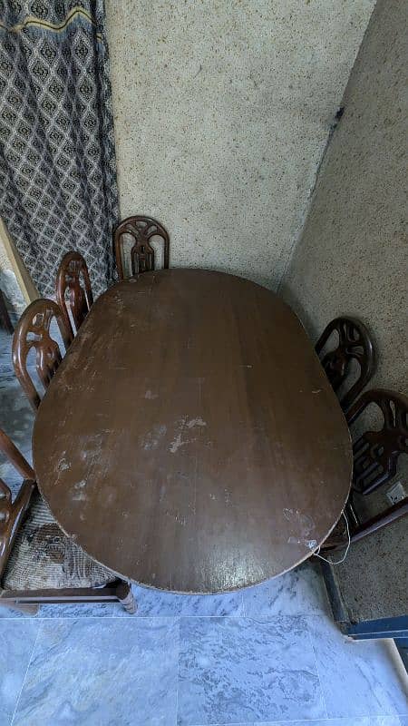 Dinning table with chairs 1