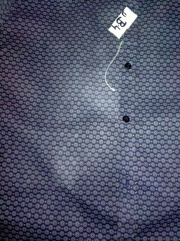 Dotted Pattern gray Shirt (medium) 3