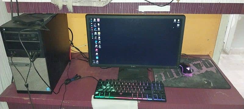 PC with Intel i5-4 gen 2gb gpu 0