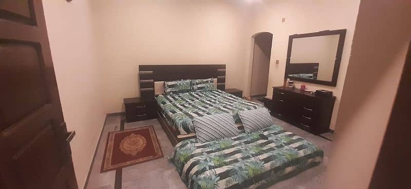 double bed for urgent sale with  side tables 0