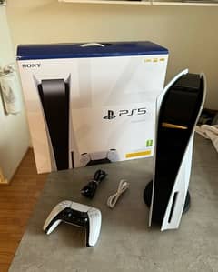 PS5 disc edition in good condition urgent sale | used few times only.