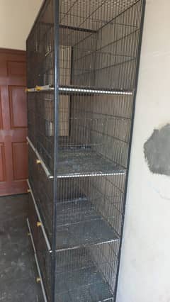 Pure steel cage | Birds cage | Parrot cage | Gray parrot Cage | Cage