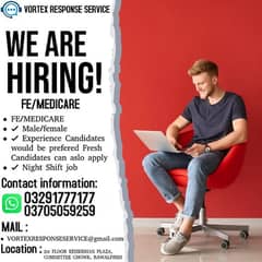 Matric + Inter students Required For English Call Centre Jobs.